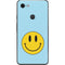 Blue Happy Face Google Pixel 3 XL Skin